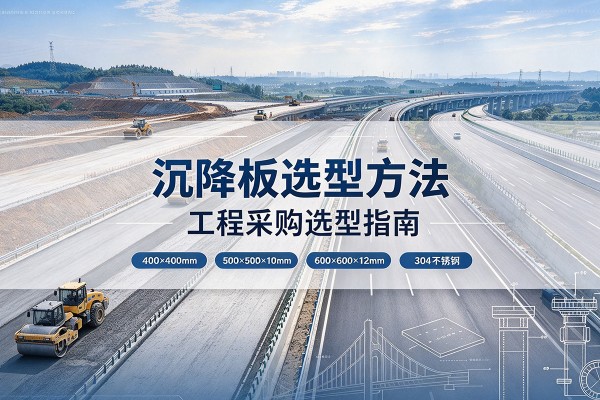 东安沉降板选择方法