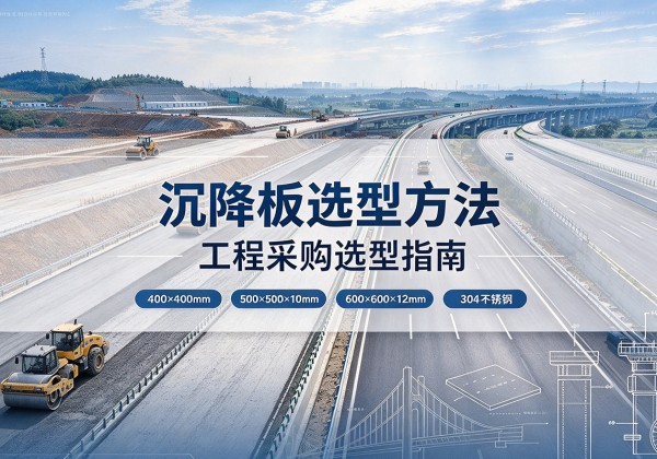 东安沉降板选择方法